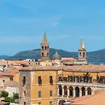 Amazing Views Of Alghero Old Town And The Sea